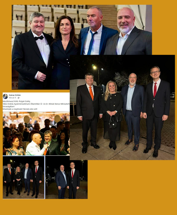 Száraz Zoltán kartali képviselő Tállai András, Rétvári Bence, Varga Judit társaságában